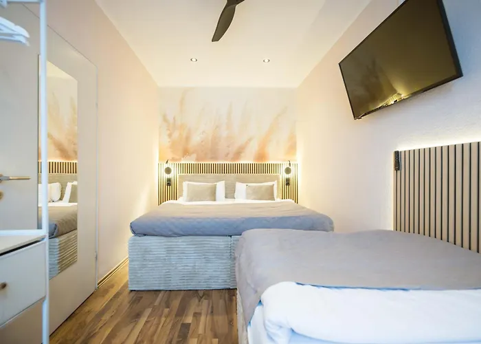 Flowapartment Hof, 24h Checkin, Ir-sauna, Parkplatz, Wlan250mbit Daire