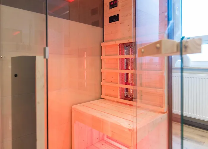 Flowapartment Hof, 24h Checkin, Ir-sauna, Parkplatz, Wlan250mbit