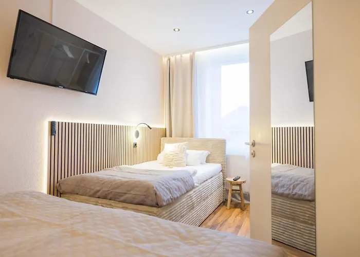 شقة Flowapartment Hof, 24h Checkin, Ir-sauna, Parkplatz, Wlan250mbit هوف