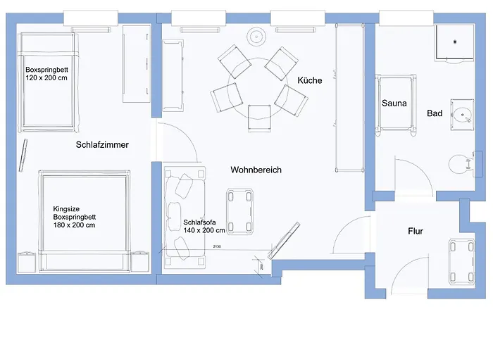 Flowapartment Hof, 24h Checkin, Ir-sauna, Parkplatz, Wlan250mbit شقة